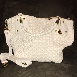 White Big Buddha Tote Bag